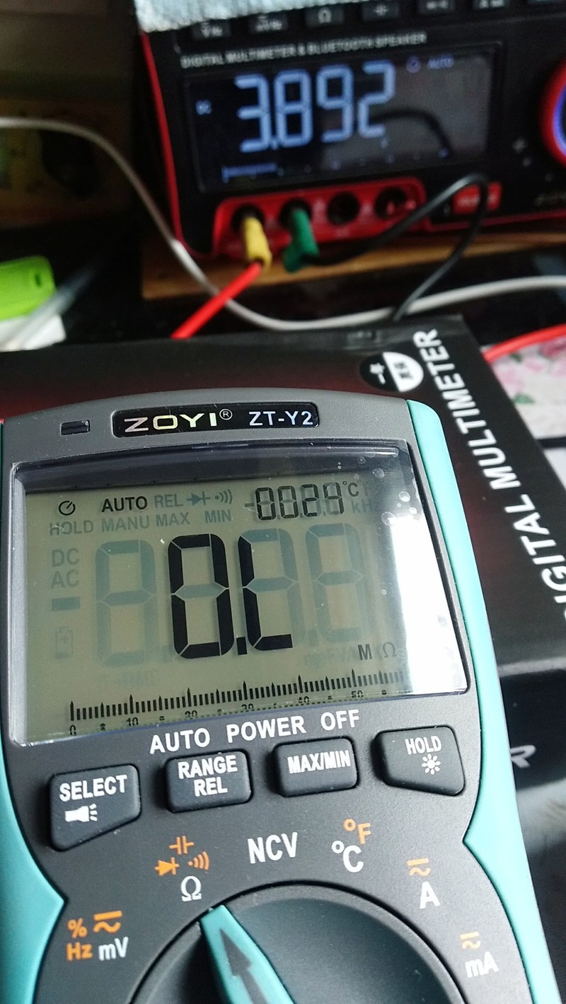 3,89V没报警。