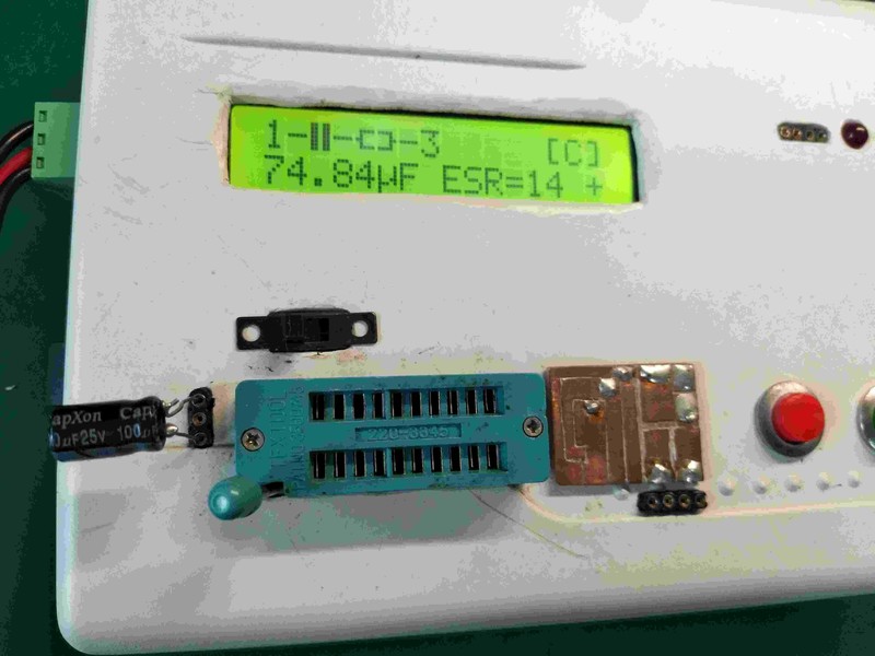 测量出容量降低，ESR增大