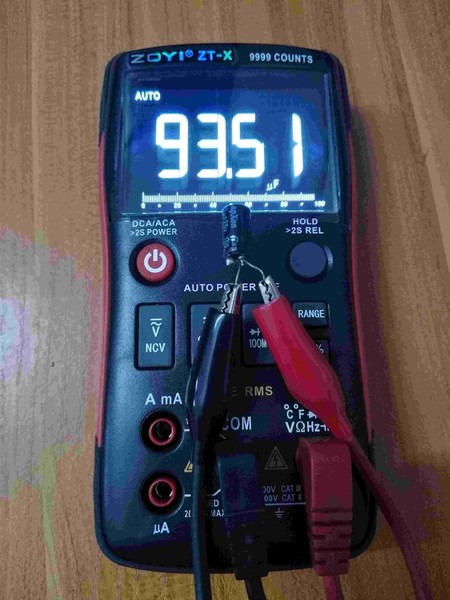 测量结果接近正常值