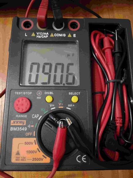 测量结果接近正常值