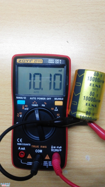 大电容测试速度很不错 5秒左右出结果