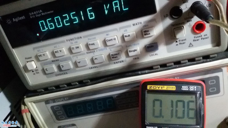 电容测试电压RMS