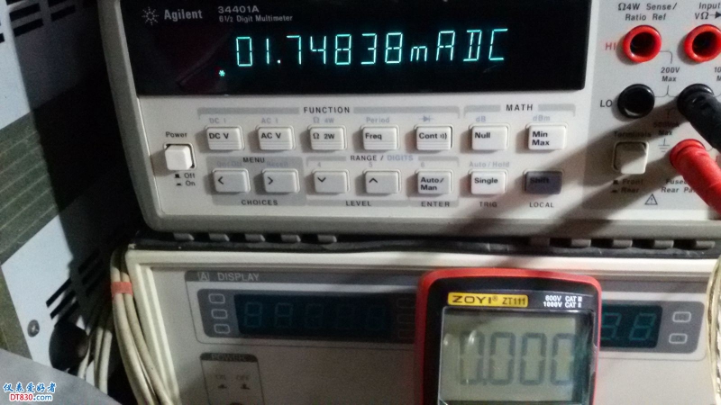 二极管测试电流