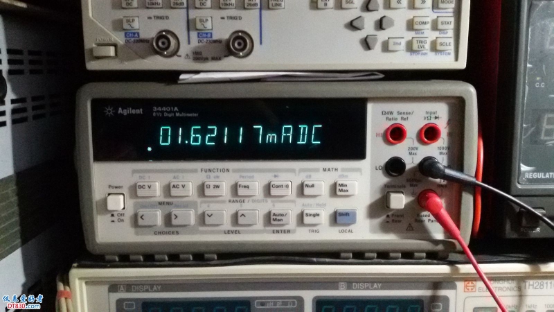 电压挡基本耗电量1.62mA