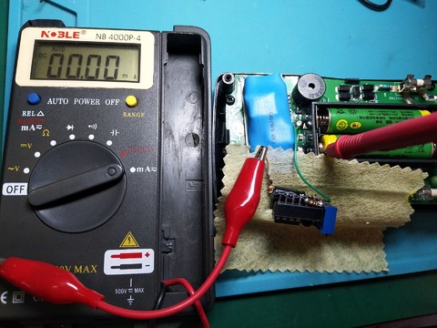 光耦未导通时电流