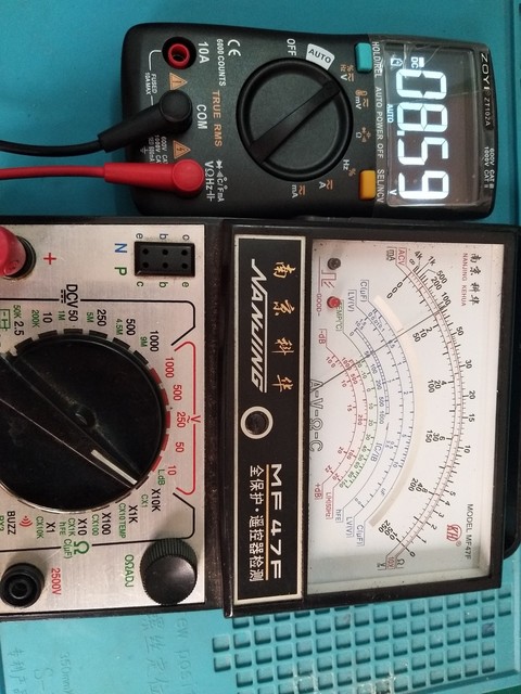 改造前电压档内阻