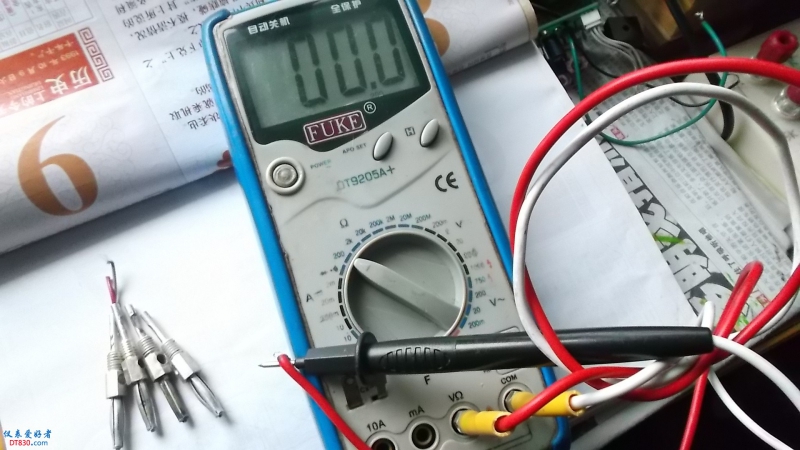 实测做的一套表笔