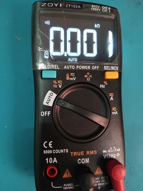 背光改造后显示低电时亮度