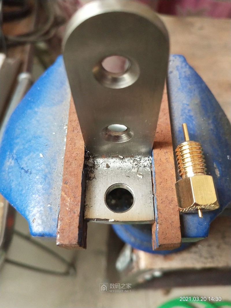 6MM扩到8MM放长针。