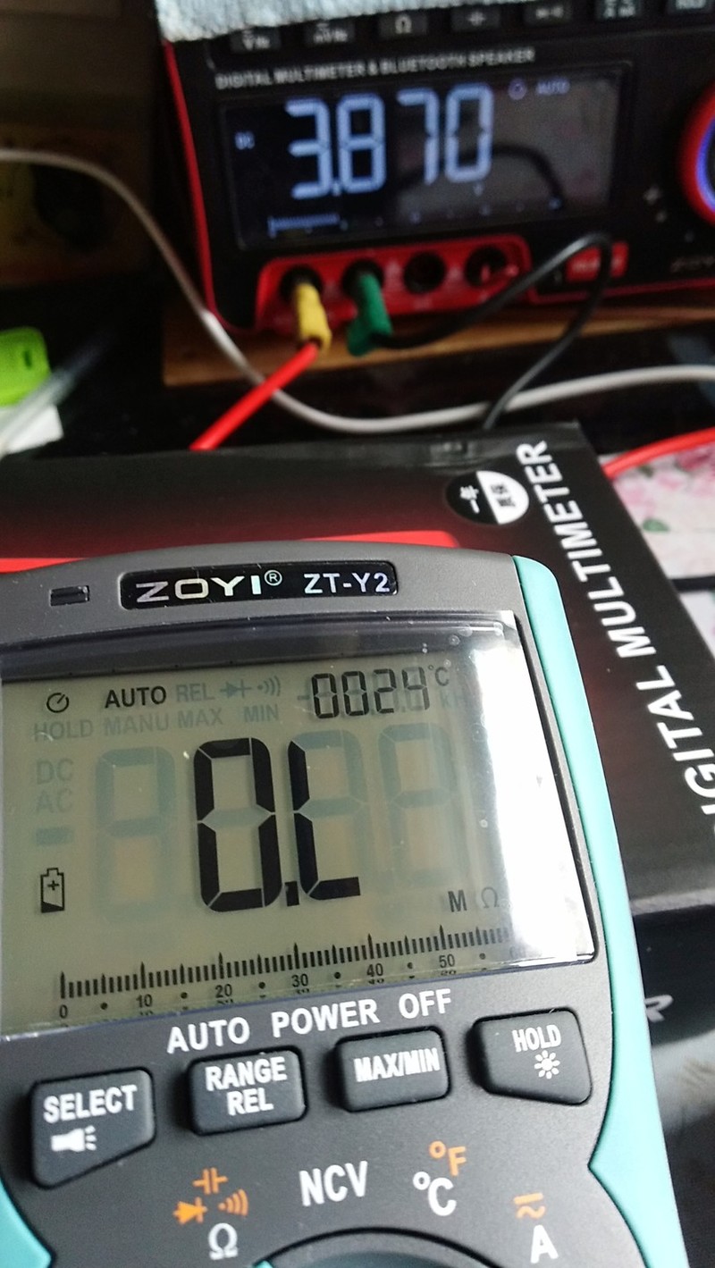 3,87V已报警。