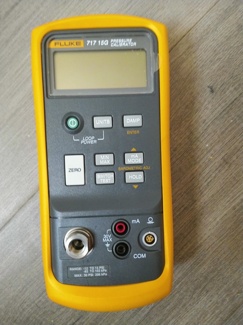 福禄克717-15G压力校准