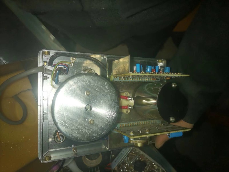 外磁表头，带屏蔽的选档波段开关