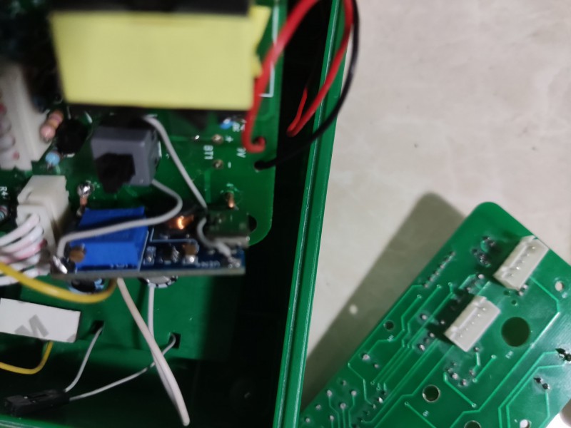 多一DY4100地阻仪更换牛屎芯ICL7106硬芯.