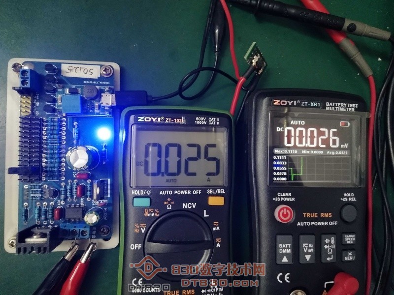 25毫安电流对比