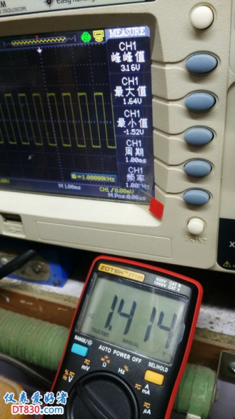 1KHZ电压测试
